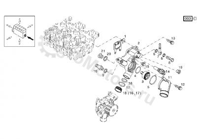 04213839 Датчик температуры Вид 2 04213839 Датчик температуры Вид 2