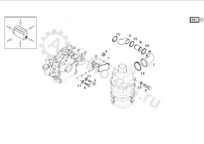 01148420 Гайка Вид 1