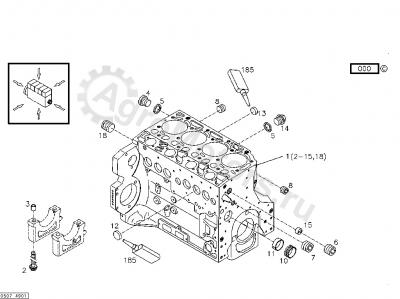 04254240 Болт коренной Вид 2