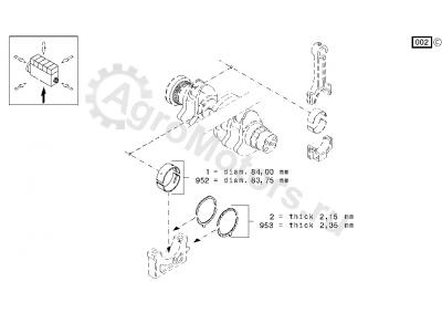02931585 Полукольца упорные Вид 2 02931585 Полукольца упорные Вид 2