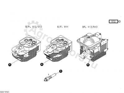 01177090 Датчик температуры (в ГБЦ) Вид 1 01177090 Датчик температуры (в ГБЦ) Вид 1