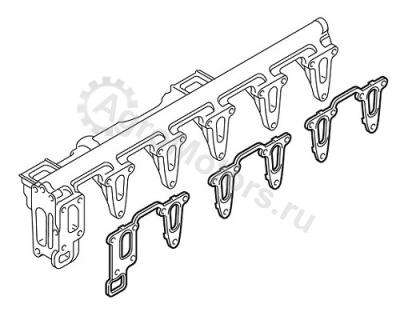 867150 Комплект прокладок выпускного коллектора Вид 1