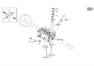 04268377 ГБЦ Вид 1