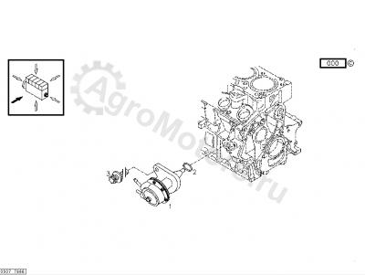 04272819 Насос топливный Вид 2 04272819 Насос топливный Вид 2