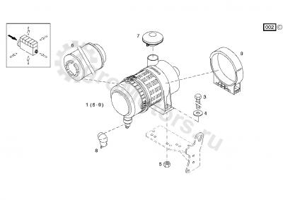 01181335 Фильтр воздушный Вид 1