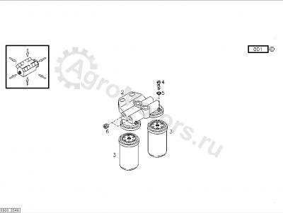 01174423 Фильтр топливный ORIGINAL DEUTZ Вид 2