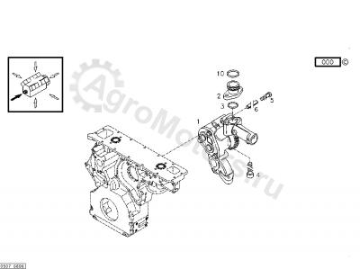 04263106 Насос масляный Вид 1