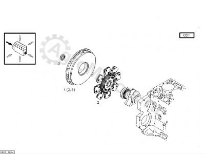 04256501 Корзина сцепления Вид 1 04256501 Корзина сцепления Вид 1