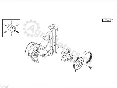 04256595 Шкив коленчатого вала Вид 1 04256595 Шкив коленчатого вала Вид 1