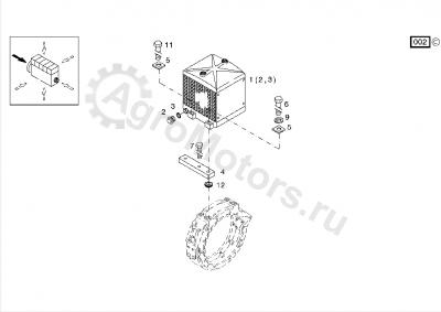 02237422 Радиатор масляный Вид 2