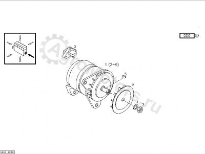 01182159 Генератор Вид 1