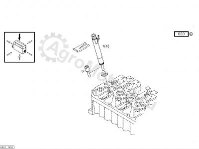 02112955 Форсунка топливная Вид 1 02112955 Форсунка топливная Вид 1
