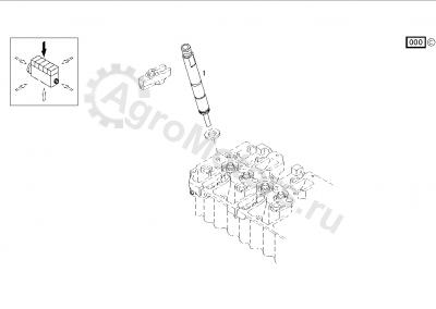 02113688 Форсунка топливная Вид 1