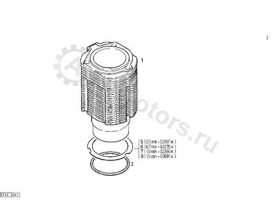 04185294 Гильза Вид 2 04185294 Гильза Вид 2