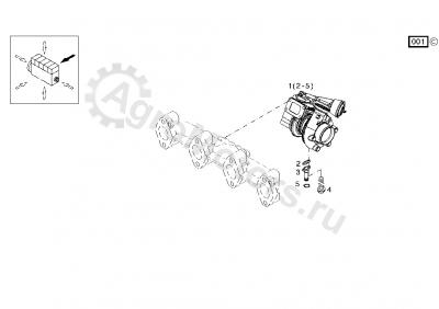 04298830 Турбина Вид 1 04298830 Турбина Вид 1
