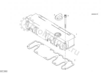 04198796 Прокладка клапанной крышки Вид 2