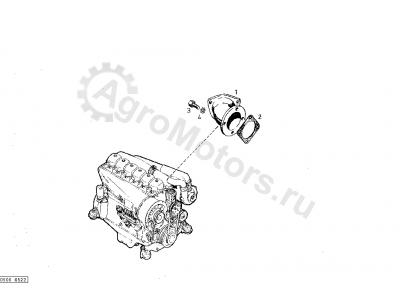 04209203 Прокладка Вид 1 04209203 Прокладка Вид 1