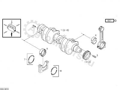 04232679 Вкладыш шатунный Вид 1