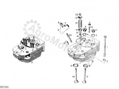 02101681 Болт ГБЦ Вид 2 02101681 Болт ГБЦ Вид 2