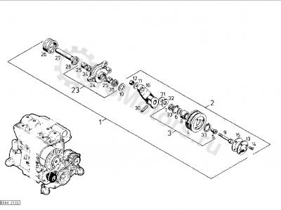04152514 Натяжитель ремня  Вид 1