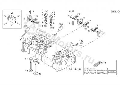 04290034 Шайба клапана Вид 1 04290034 Шайба клапана Вид 1