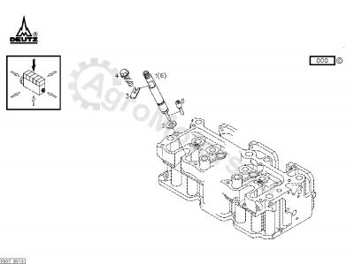 04286251 Форсунка топливная Вид 2