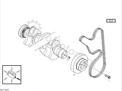 04253406 Болт Вид 1 04253406 Болт Вид 1