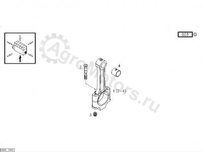 04178991 Болт шатунный Вид 1 04178991 Болт шатунный Вид 1