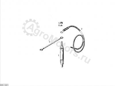 01171352 Свеча накала Вид 1 01171352 Свеча накала Вид 1