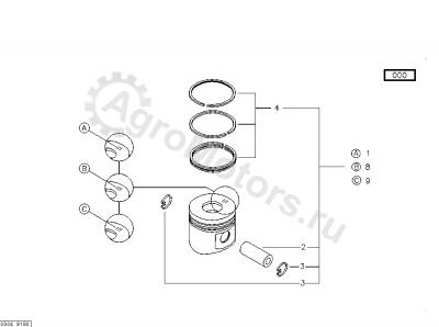 04271217 Поршень (без колец) Вид 2