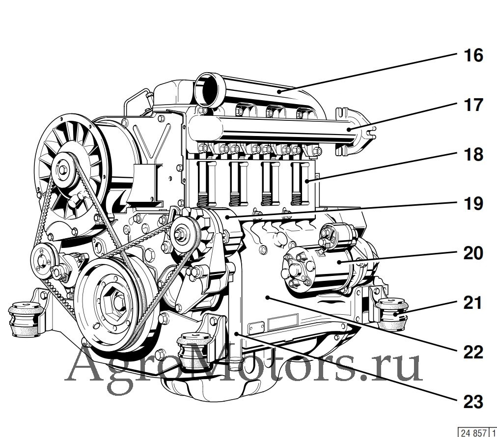 Deutz f4l912 схема