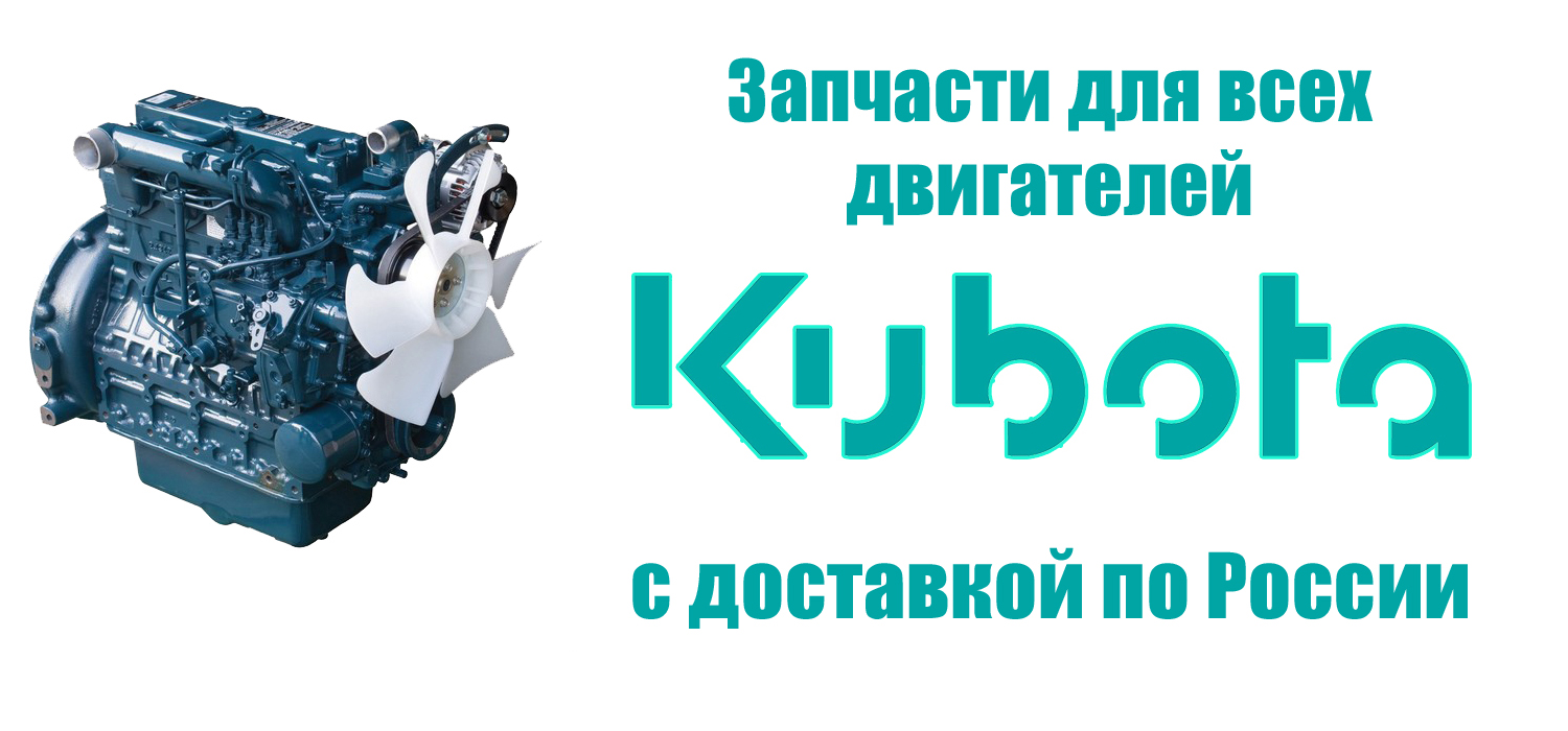 Запчасти двигателей Kubota | Все запчасти Кубота в РФ